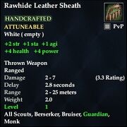 Rawhide Leather Sheath