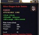 Silver Dragon Scale Tonlets