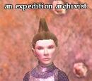 An expedition archivist (Bonemire)