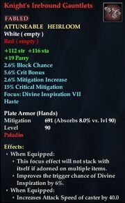 Knight's Irebound Gauntlets