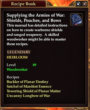 Supply armies of war shields pouches and bows