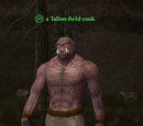 A Tallon field cook