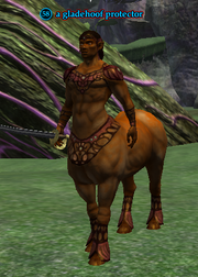 A gladehoof protector