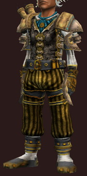 Tan Galvanic Scorch-Stack Attire (Equipped)