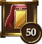 Icon Achievement ribbon red rect narrow orange 50.png