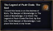 The Legend of Puab Closk The End