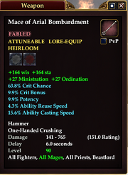 Mace of Arial Bombardment