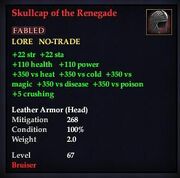 Skullcap of the Renegade