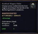Sootfoot Magma Helm