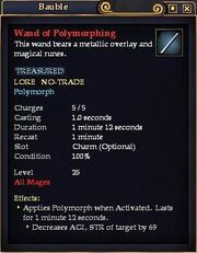 Wand of Polymorphing
