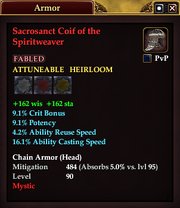 Sacrosanct Coif of the Spiritweaver