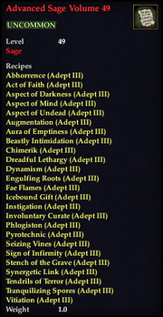 Advanced Sage Volume 49