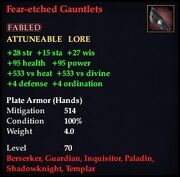 Fear-etched Gauntlets