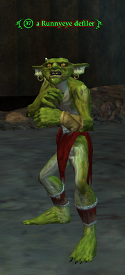 A Runnyeye defiler