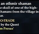 Skull of an othmir shaman