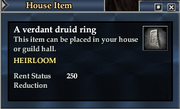A verdant druid ring