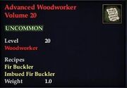 Advanced Woodworker Volume 20