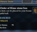 An Order of Rime stone box
