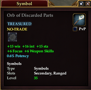 Orb of Discarded Parts