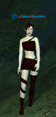 A lamia thrasher