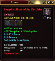 Seraphic Shoes of the Occultist