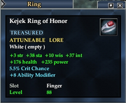 Kejek Ring of Honor