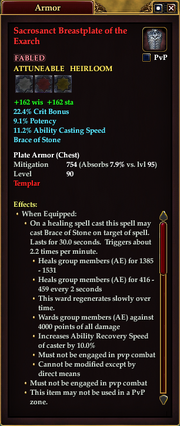 Sacrosanct Breastplate of the Exarch