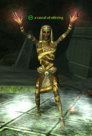 A vassal of offering
