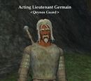 Acting Lieutenant Germain