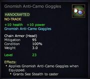 Gnomish Anti-Camo Goggles
