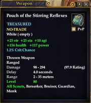 Pouch of the Stirring Reflexes