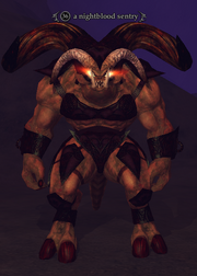 A nightblood sentry