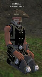 An old man (Weaponsmith Master)
