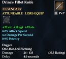 Drina's Fillet Knife