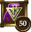 Achievement Icon ribbon purple gold triangle trident 50.png