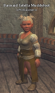 Barmaid Estella Muddyfoot