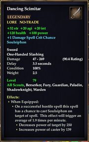 Dancing Scimitar