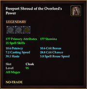 Freeport Shroud of the Overlord's Power
