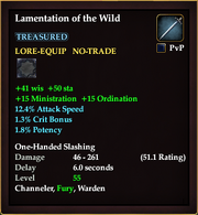 Lamentation of the Wild
