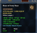 Brace of Ivory Keys