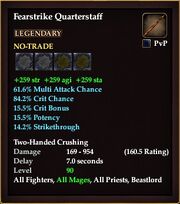 Fearstrike Quarterstaff
