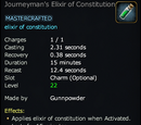 Journeyman's Elixir of Constitution
