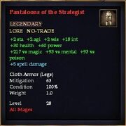 Pantaloons of the Strategist