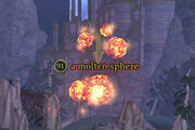 A molten sphere