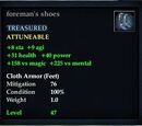 Foreman's shoes