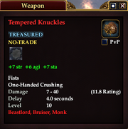 Tempered Knuckles