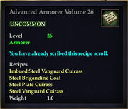 Advanced Armorer Volume 26