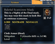 Baleful Scarecrow Mask