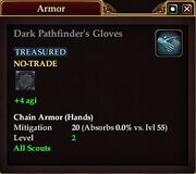 Dark Pathfinder's Gloves