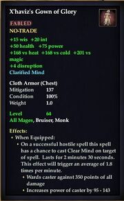 X'haviz's Gown of Glory
